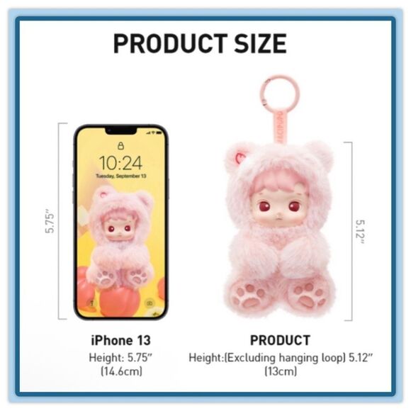 Haci Pupu Gummy Bear Series Vinyl Plush Pendant Blueberry - Picture 8 of 16